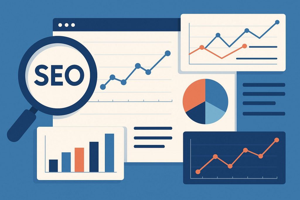 Графики SEO-метрик